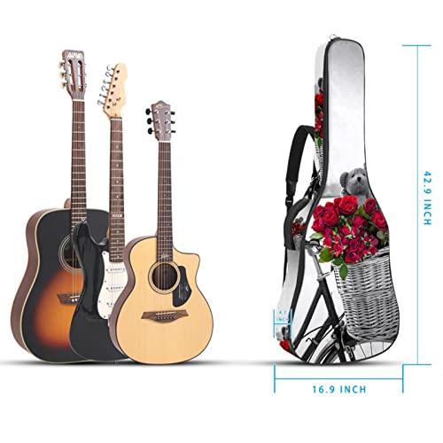 Housse pour guitare acoustique – Bleu – Motif marin dessiné à la main – Rembourrage de 1 cm d’épaisseur – Housse… - Les Beatles, Paul McCartney, John Lennon, RIngo Starr, George Harrison Housse pour guitare acoustique - Bleu - Motif marin dessiné à la main - Rembourrage de 1 cm d'épaisseur - Housse… – Image 6