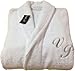Produktbild Hotel Spa Edition Shawl Collar White Monogram Personalised Bathrobe 100%cotton (XL) by BgEurope