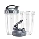 24 OZ Ersatzbecher für Mixer, für NutriBullet Pro 900 W/600 W Serie Becher mit Flip Top to Go Deckel (2 Stück)