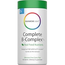 Rainbow Light - Complete B-Complex, 90 Count, Food Based, Energy Support