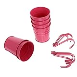 Pot de fleurs sur rail : fabriqué en matériau de haute qualité, anticorrosion, durable à utiliser, pot de fleurs sur rail