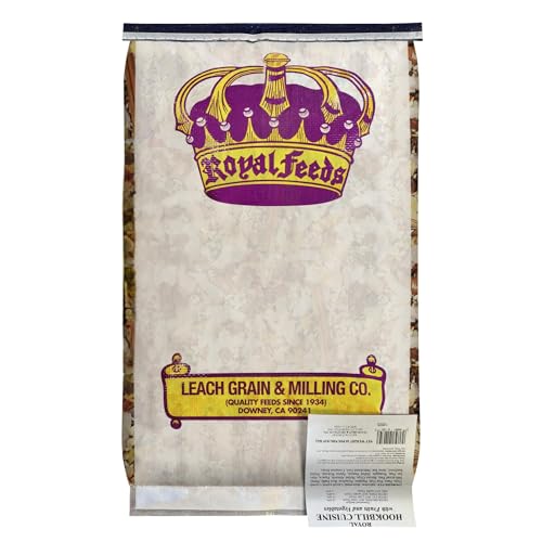 Large Hookbill Cuisine 20 lbs Premium Blend Bird Seed for Large Parrots Cockatoos & Macaws Parrot Bird Food with Mixed Fruits and Vegetables Supports Brain Growth and Healthy Balanced Diet