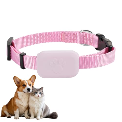 Gato Tracker, Collar GPS Gato Perro, Rastreador GPS C Hat Compatible con iOS/Android, Bluetooth...