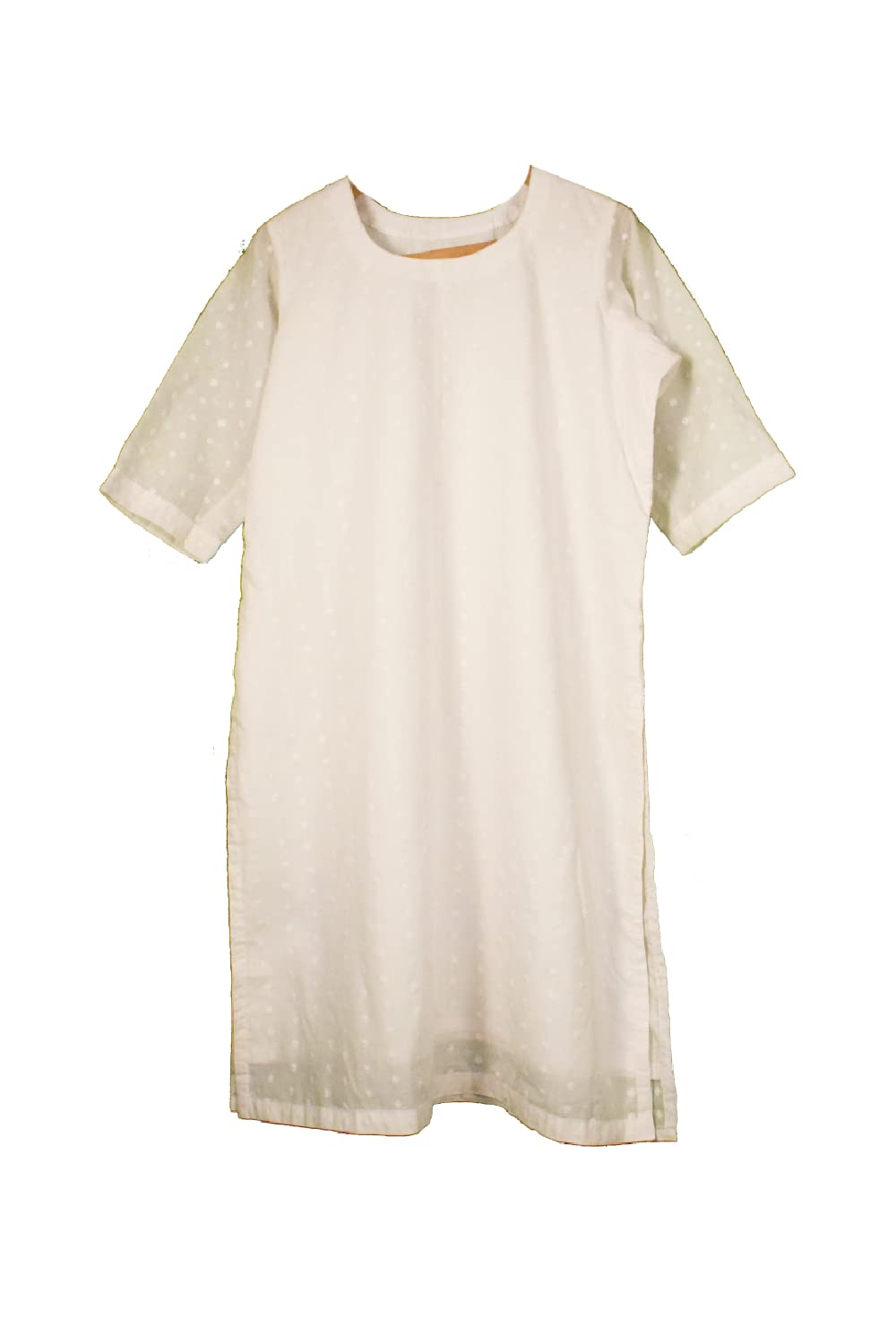 Silakaari Women's Hajj & Umrah Pure White Cotton Ihram Set