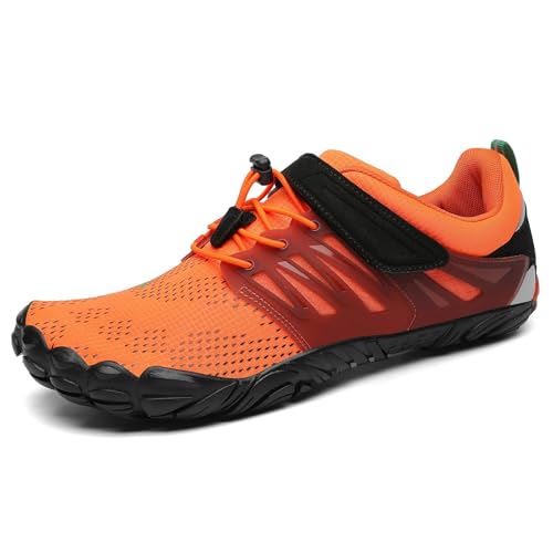 Saguaro Escarpines Para Mujer Hombre Zapatillas De Deporte Antideslizante Five Fingers Minimalistas Zapatillas Barefoot Trail Running Naranjaprof Saguaro Escarpines Para Mujer Hombre Zapatillas De Deporte Antideslizante Five Fingers Minimalistas Zapatillas Barefoot Trail Running Naranjaprof