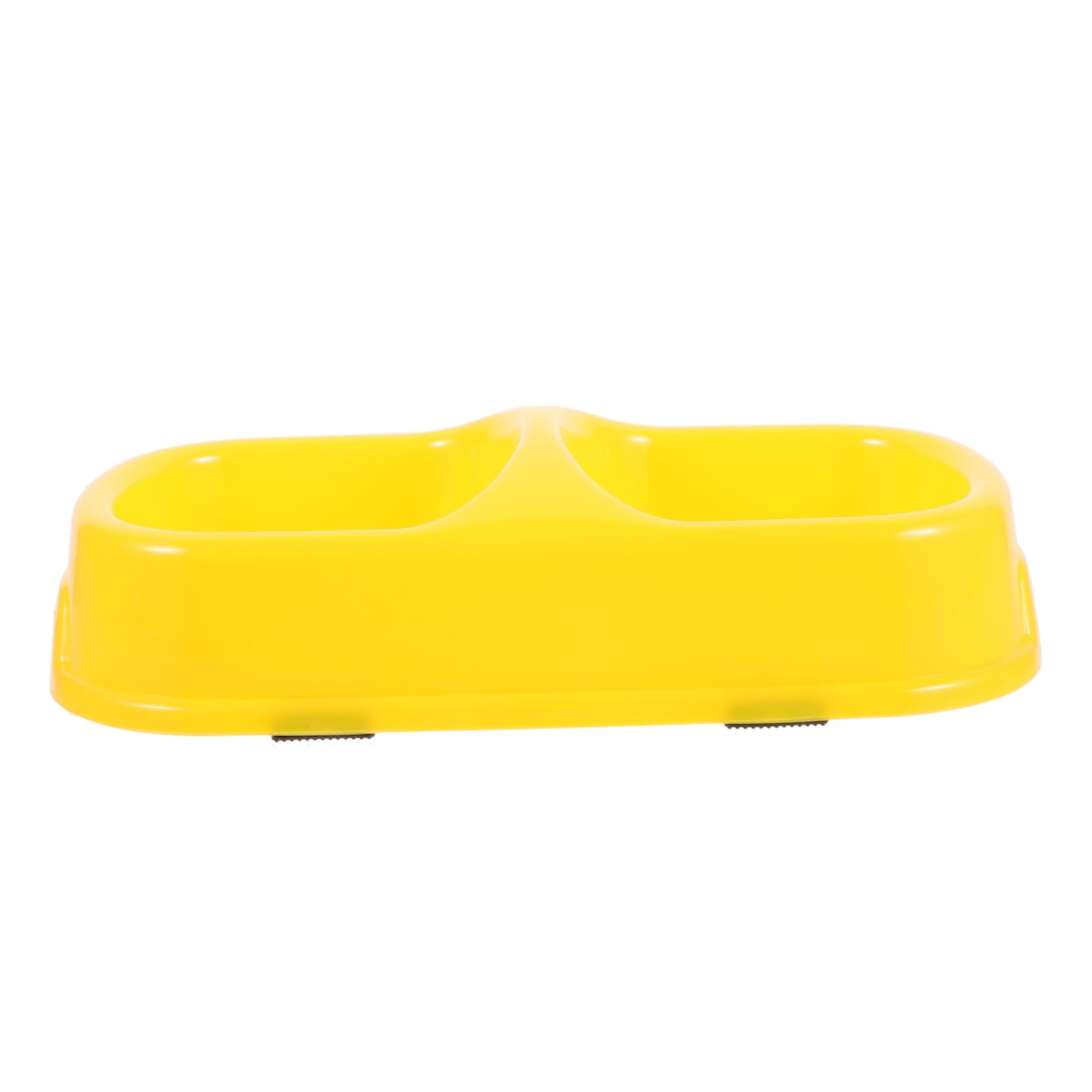 Yardwe Non-Skid Double Mouth Feeding Bowl Cat Dog Pet Food Bowl Set Large Capacity Easy to Clean Whisker-Friendly Design