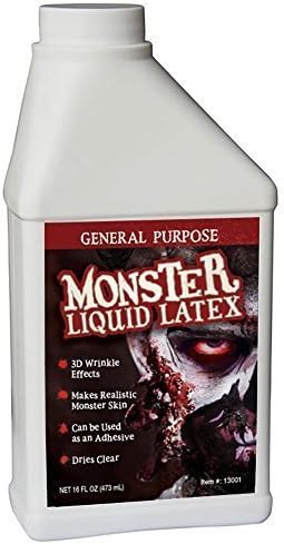 Monster Liquid Latex - 16oz Pint - Creates Monster / Zombie Skin and FX by Monster Liquid Latex