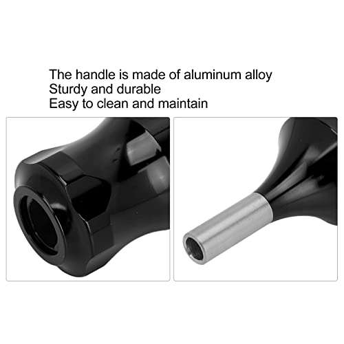 Punho de caneta de cartucho de tatuagem, leve para reduzir a fadiga de liga de alumínio, cartucho de