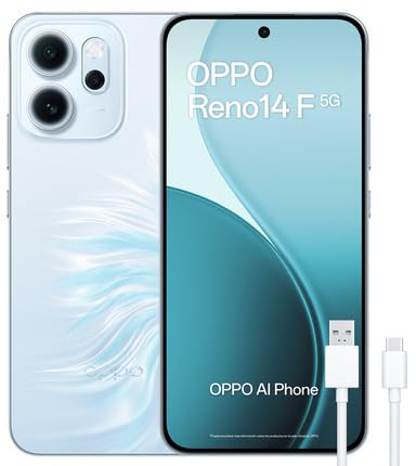 Oppo Reno14 F 5g Smartphone Libre Con Ia, 8gb Ram 256gb, Cámara Triple 50mp, Batería 6000mah, Carga Rápida 45w, Pantalla Amoled 120hz, Ip69, D Oppo Reno14 F 5g Smartphone Libre Con Ia, 8gb Ram 256gb, Cámara Triple 50mp, Batería 6000mah, Carga Rápida 45w, Pantalla Amoled 120hz, Ip69, D