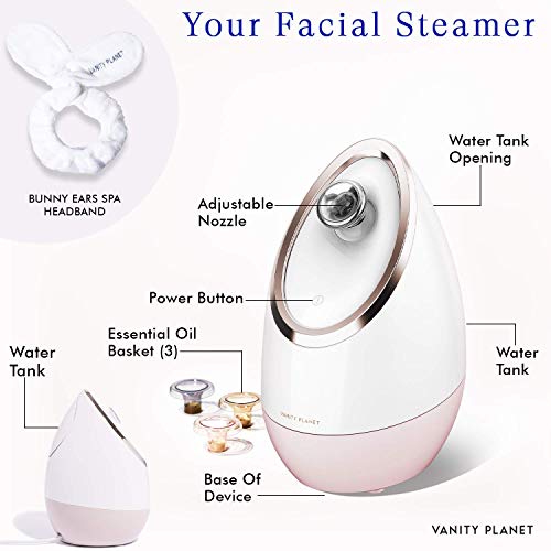 Vanity Planet Aira Ionic Facial Steamer - Image 6