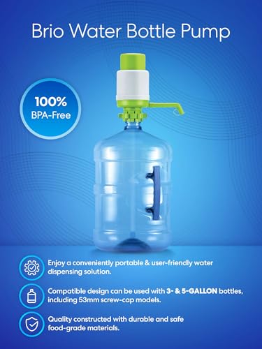 Image of Brio Universal Manual Drinking Water Pump (Green)