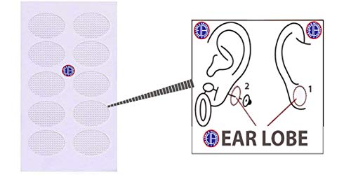 Image of Ear Lobe & Accessories Ear Lobe & Accessories Reusable Ear Lobe Support (Pack Of 20pcs), White, 10 Pieces