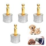 Affilatura efficace e sicura: le testine di ricambio per lime per unghie consentono di affilare le unghie dei cani in modo preciso e uniforme grazie alla grana 80 della mola diamantata. L'azione di affilatura delicata ma efficace riduce al minimo il rischio di abrasione eccessiva e garantisce un'esperienza piacevole per il vostro animale.