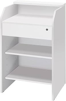 Amazon.co.jp: [TEMPOシリーズ] レジカウンター W600 ホワイト RFTRC