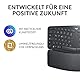 Logitech ERGO K860 kabellose ergonomische Tastatur – geteilte Tastatur, Handballenauflage, natürliches Tippen, schmutzabweisendes Material, Bluetooth und USB-Verbindung, für Windows/Mac - Graphit