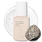 PONGDANG Real Effect Vita Toning Serum | Pore-Refining & Skin-Brightening Care | Lightweight, Non-Greasy Formula with 12 Vitamins, Niacinamide & White Truffle | Korean Skin Care