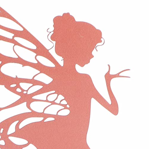 Srliya Stakes Garden Metal Decorative Garden Stakes Fairy Silhouette Metal Yard Stakes Arts Outdoor Garden Decor Spring Decor #TOP4