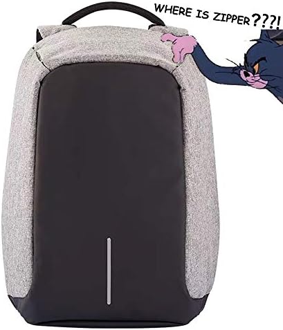 Anti-theft Travel Backpack,Waterproof School Business Computer Bookbag with USB Charging Port for Men and Women fits 16…