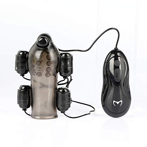 HAWGON ペニスリング 男性用 12種類振動パータン 10000回/分高速振動 超長イボ刺激 亀頭責め 装着型 ダブルローター付き USB充電式 男性用 尿道と裏筋をWローターで直撃! - 画像2