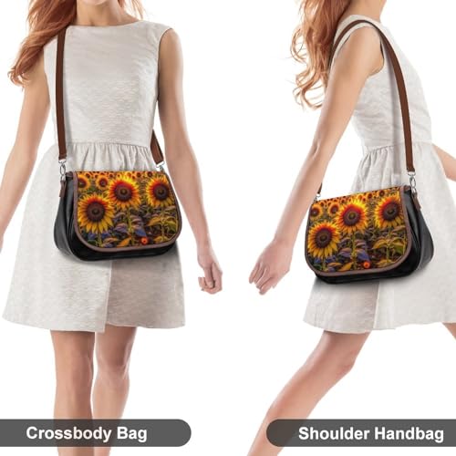 Crossbody Bags Purses Women, Lightweight Functional Multi Pocket Purse Adjustable Strap4