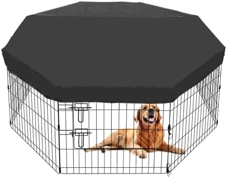 Exercise Pen Cover For Dog Pen Dog Pen With Cover Dog Playpen Mesh