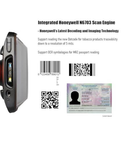 Honeywell rugged scanner device