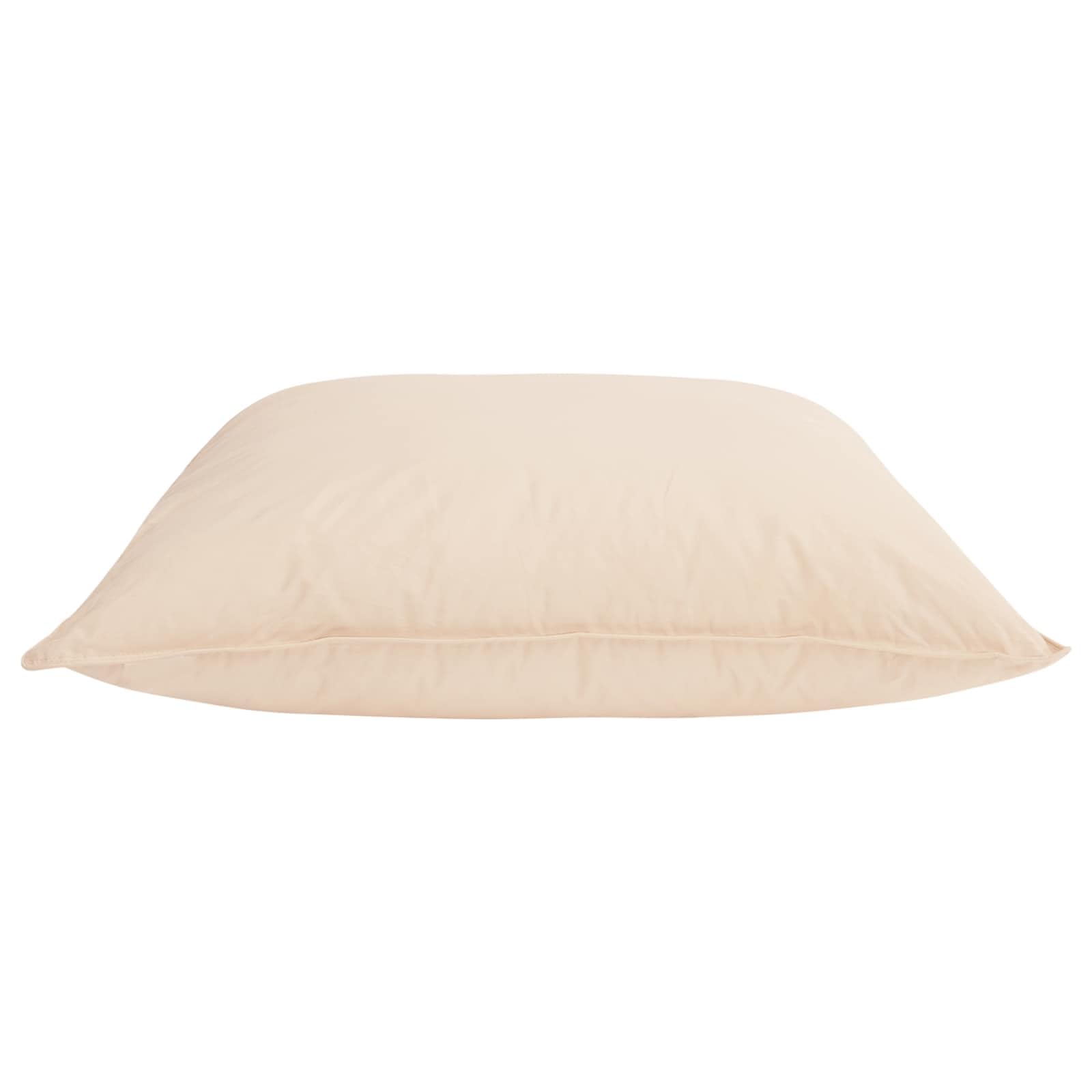 Cuscino 2 Pz 60 x 70 cm Kapok Tutte Le Stagioni Beige