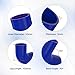 Endure 90 Degree Elbow Coupler Silicone Hose 4-Ply, 2.5-Inch(63mm), Couplers for Hig Performance Vehicles, Intake Piping, Length(102mm), Thickness (5mm), Automotive Silicone Hose - Blue