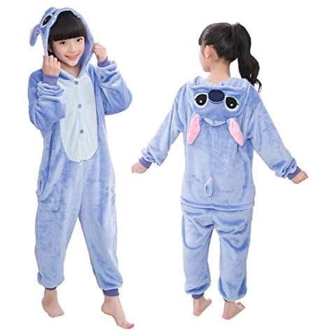 WJCRYPD Onesie Niños Pijamas For Niños Manta Traviesas Animal De La Historieta del Bebé del Traje De La Muchacha del Invierno Jumspuit Cover
