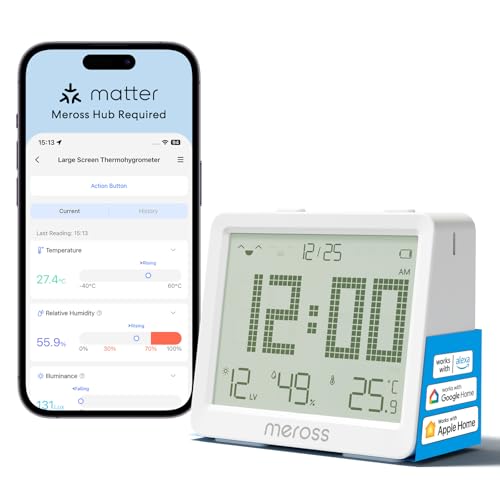 Meross Temperature & Humidity Sensor MS130HHK