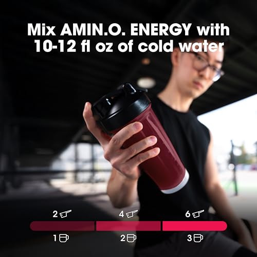 Image of Optimum Nutrition Amino Energy Powder Plus Focus, with BCAA, Electrolytes, and Caffeine, Fruit Punch, 30 Servings (Packaging May Vary)