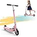HST 5,5 Pollici Monopattino Elettrico Monopattini elettrici Smart Electric Scooter E Scooter Kick Scooter 100 W | Batteria da 25,2 V 0,9 A | Portata massima 6 km | 6 km / h per Bambini (Rosa)