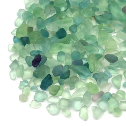 [GOLD STONE] グリーン パープル フローライト さざれ石 100g サイズ小 100g 蛍石 ほたるいし 天然石 パワーストーン 浄化グッズ ネイルパーツ 材料 レジンパーツ おうち時間