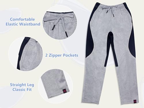 Little Donkey Andy Girls Jogger Sweatpants Youth Kids Athletic Hiking Running Pants Outdoor Sport Trousers Ages 6-14Y3