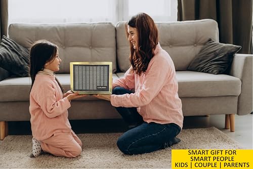 Image of JAYTOP Money Saving Box for Adult 200000, Piggy Bank 200000 for Kids Boys and Girls, Money Box, Wooden Money Bank, Gullak with Carved Design, 2 Lakh Money Savings Box (200000)