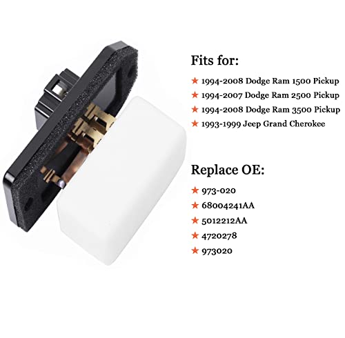 image for LCWRGS 4720278 HVAC Fan Blower Motor Resistor Replacement for 1994-200