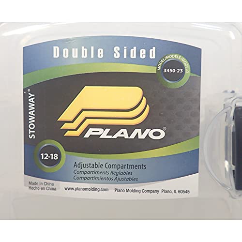 Image of Plano 3450-23 Double-Sided Tackle Box, Premium Tackle Storage (Pack of 3)