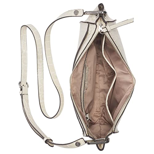 Image of Calvin Klein Reyna Crossbody, Cherub White Croco