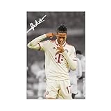 ocvdfss Michael Olise Impression sur toile pour salon, chambre � coucher 30 x 45 cm