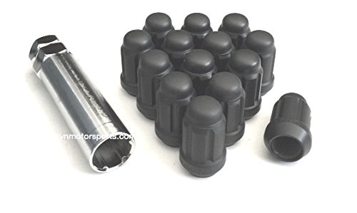 12x1.5 Spline Tuner Lug Nuts Wheel Locks (20 Lugs & 1 Key Included) (12mmx1.50 Thread Size) (Pink)