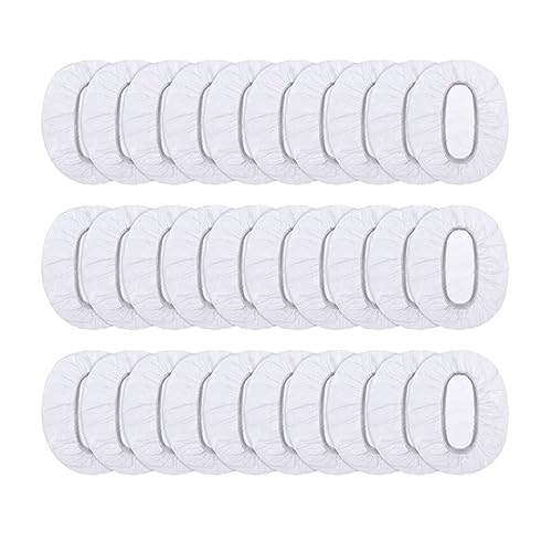 100pcs Clear Disposable Ear Protectors Waterproof Ear Covers WaterproofEar Covers Caps Disposable Plastic Waterproof Ear Protector for Shower Bathing Spa Hotel Hair Salon Home Hair Dye