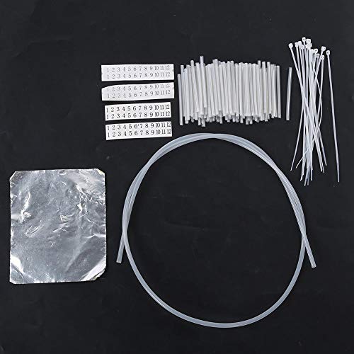 Fiber Optic Splice Enclosure, Fiber Optic Cables Enclosure Box, Vertical Fiber Connection Box, IP68 Waterproof, Accessories Included, Black(96 Core)