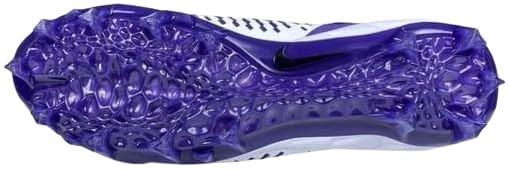 Image of Nike Men's Alpha Menace Pro 2 D Football Cleats - Black /White,7M US