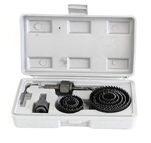 Rolson 58129 - Juego de coronas perforadoras (12 unidades)