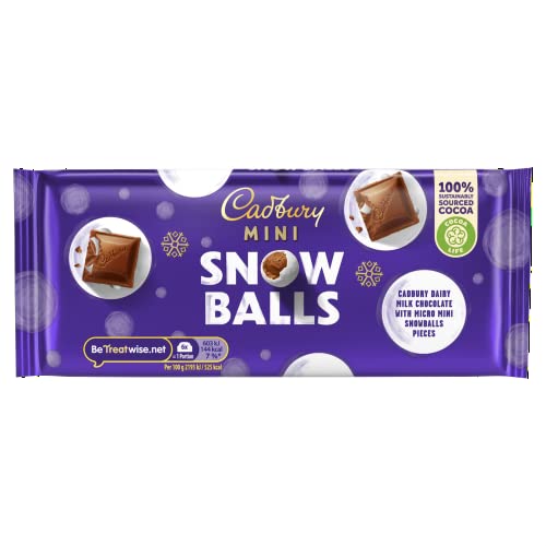 Cadbury Mini Snow Balls, 110 g