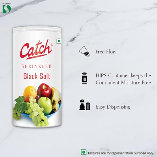 Image of Catch Sprinkles Black Salt, 200g (Pack of 3)