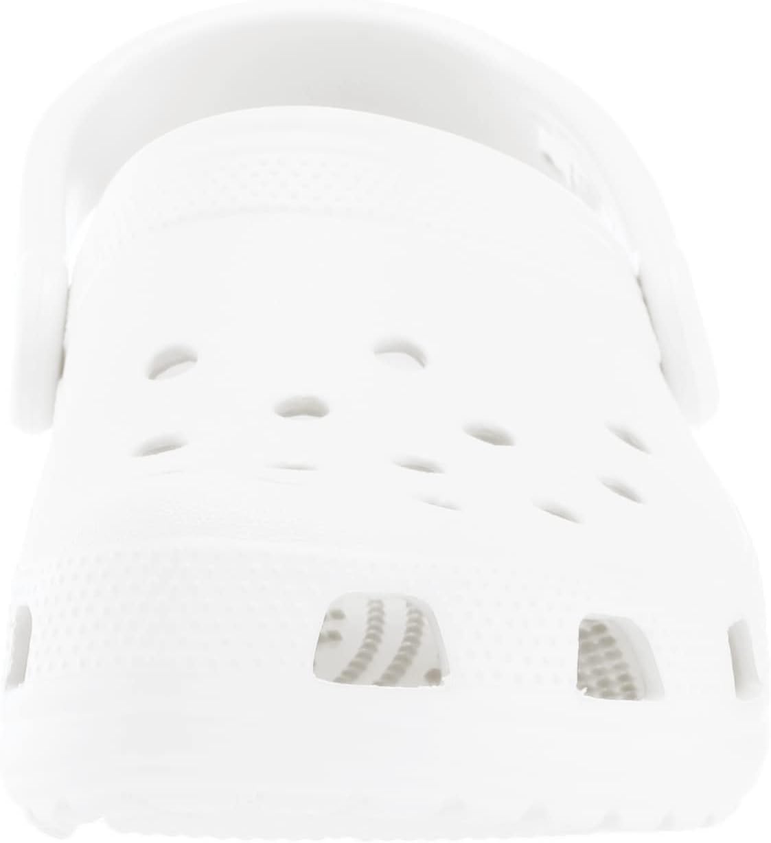 Crocs Unisex-Adult Classic Clogs 9 Women/7 Men White