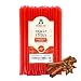 50 Count Honey Sticks (Cinnamon) Flavored with essential oil, no artificial colors, no added sugar, no artificial flavor