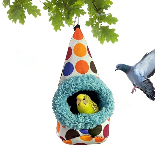 Generisch Hängematte Für Vögel | Schlafbett Zum Schutz Vor Picken Und Beißen,Plüschnest Für Kleine...