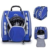 Caracaleap Skischuhtasche Skifahren Snowboarden Reisegepäck Wasserdichter PVC-Boden Verstauen Sie...